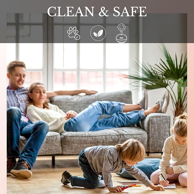 Scentia Noir Mystique -Premium Fragance Collection 20 ml (0.67 fl oz) | Essential Oil Blend of Rose, Bergamot, Lemon & Musk | Luxury Aroma for Aromatherapy Diffusers & Humidifiers, Made in USA