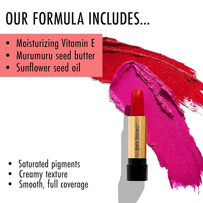 Black Radiance Perfect Tone Lipstick Lip Color Boss Brown