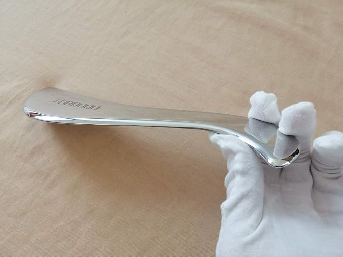 Gua sha Tool gua sha Stainless Steel iastm Tool Gussha Massage Tool Muscle Scraping Tool for Soft Tissue Therapy and Reduce Arms,Back, Legs, Neck Muscle Pain(SHESHAN)…………