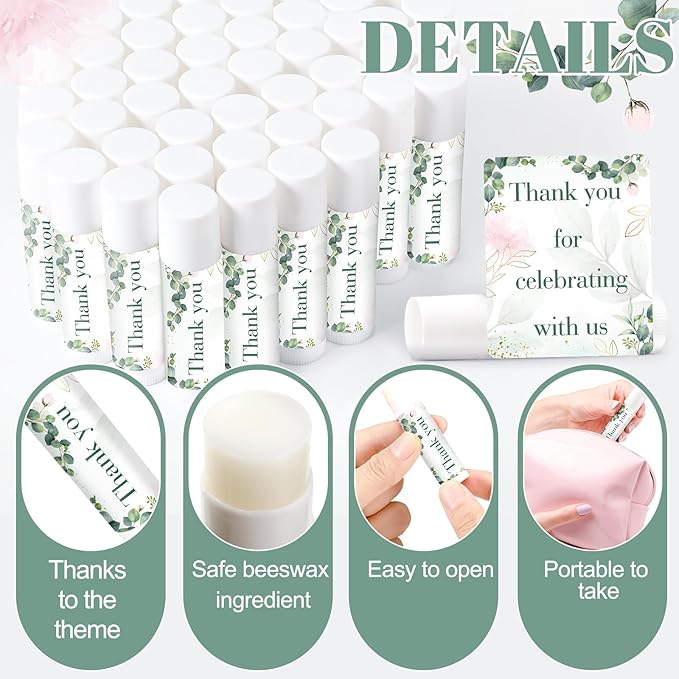 Demissle 40 Pcs Lip Balms