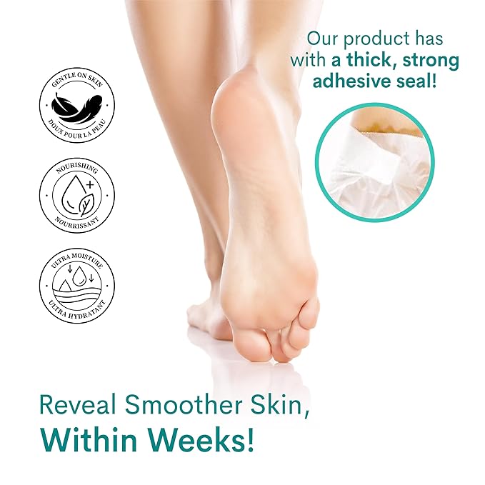 Innerest - ODB 6 Pairs Aloe Moisturizing Foot Mask Foot care Callus Remover Foot Bath Pedicure Supplies