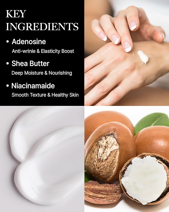 Rondo24 Hand Cream - Korean Hand Care for Moisturizing & Nourishment - Hydrating Hand Care Formula with Cedarwood Musk Scent, Shea Butter & Niacinamide - 1.69oz