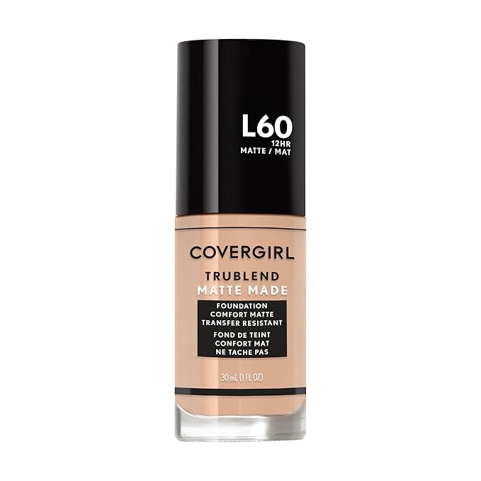 COVERGIRL TruBlend Matte Made Liquid Foundation, Light Nude