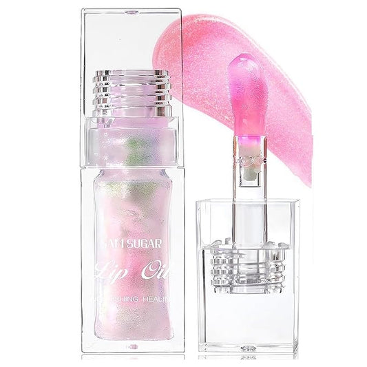 Magic Color Changing Lip Oil, Plumping Moisturizing Color Magic