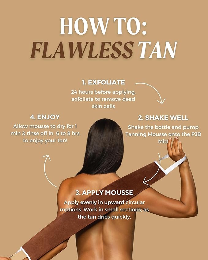 Peta Jane Bronzing Mitt and Dark Tanning Mousse