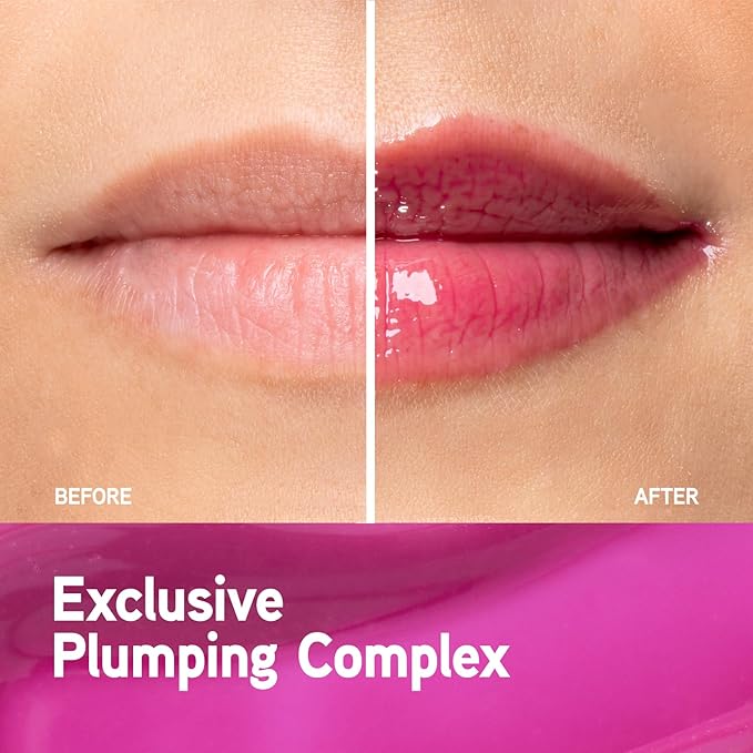 Physicians Formula Mineral Wear Diamond Lip Plumper Gloss, Dermatologist Tested, Brilliant Berry Diamond