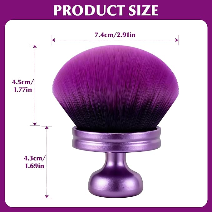 Extra Large Body Makeup Brush for Self Tanner,3.2" Wide-headed Kabuki Tanning Brush for Body Concealer,Self Tanner Bronzer Brush for Body Coverage Perfector