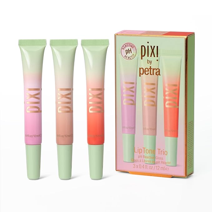 Pixi Beauty LipTone Trio - Naturals includes the shades Prettiness, Naturalness, and Peachyness
