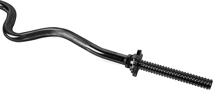 CAP Barbell 48” Regular Threaded Solid Super Curl Bar