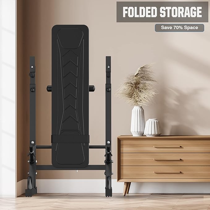 BEKING Weight Bench with Rack