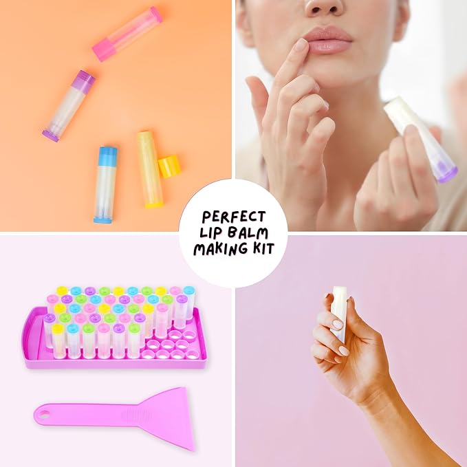 Lip Balm Filling Tray and Spatula