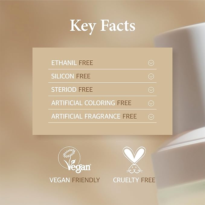 LICORNE Vegan Rice Eye Cream, De-Puffing & Dark Circles Under Eye Treatment, Thick Butter Texture with Icheon Royal Rice & AHA/PHA for Wrinkles, Large 1.01 fl oz (30ml)