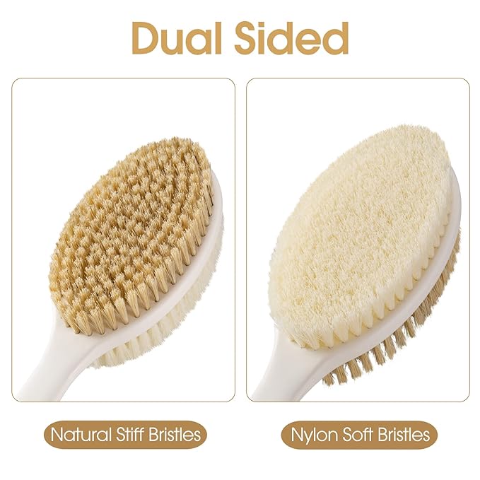 Back scrubber anti slip for