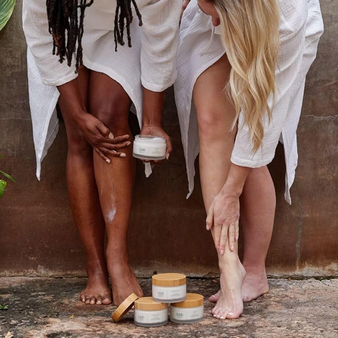 McEvoy Ranch Whipped Body Butter | ODE Olive Oil Beauty | 5.8 FL OZ | Crafted with Organic EVOO, Hyaluronic Acid, Organic Shea & Cocoa Butters | Nourishing, Brightening, Firming (Lavender)
