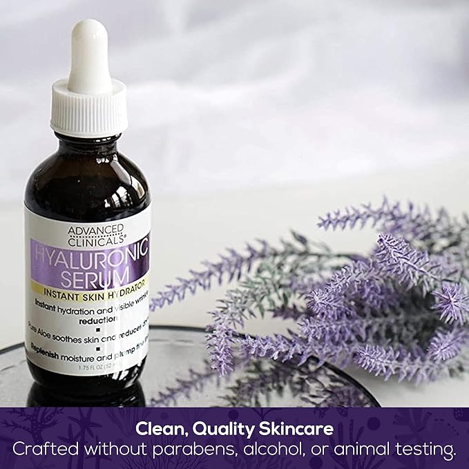 Advanced clinicals hyaluronic acid face