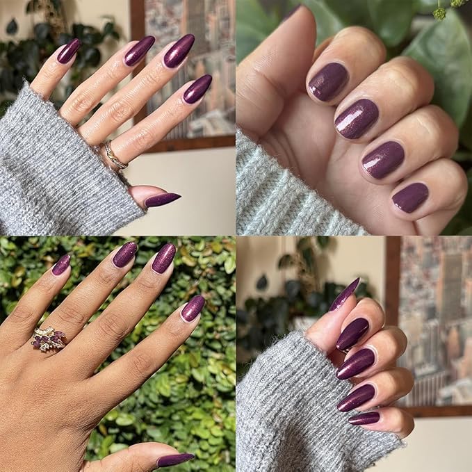 Olive & June Long Lasting Nail Polish | Plump Gel-Like Finish No Lamp Needed | Lasts up to 10 days | Salon-Quality Color at Home | 15-Free, Vegan & Cruelty-Free Chip-Resistant Shine |On the Promenade