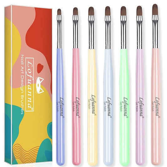 Lofuanna nail art brushes set