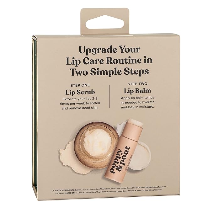 Poppy & Pout Lip Care Set (Island