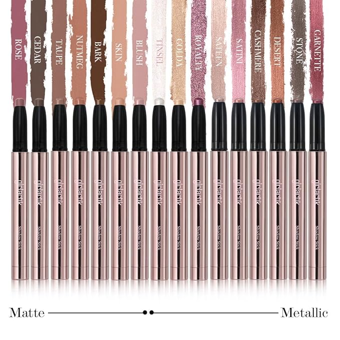 Girlactik Metallic Shadow Stick - Stone - 2 g / .07 oz (Cedar)