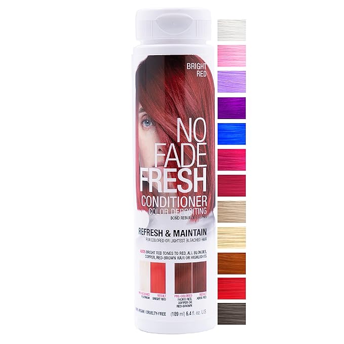 NO FADE FRESH Red Color