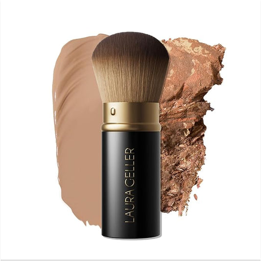 LAURA GELLER NEW YORK Cosmetic Professional Makeup Brushes - Cruelty-Free - 01 Retractable Airbrush Kabuki Brush