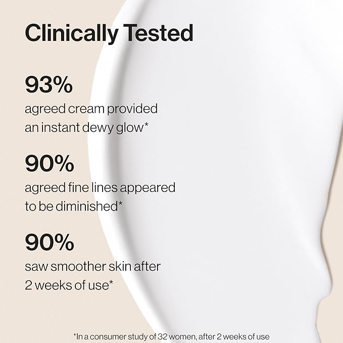 Honest Beauty Refill Pod for Full Size Hydrogel Cream, Lightweight and Moisturizing Water Cream, Gentle Sensitive Skin, Fragrance-Free, Vegan, 1.7 fl oz