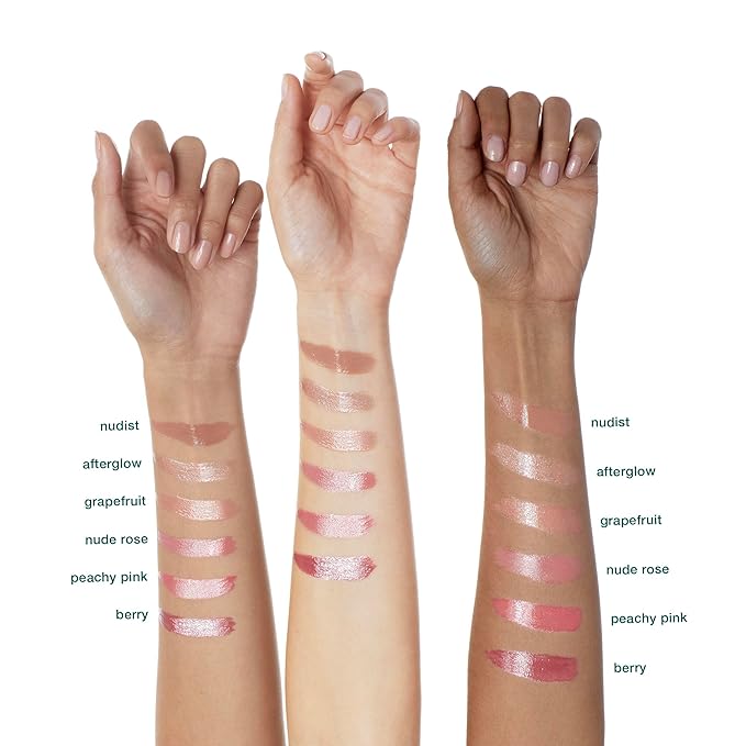 Well People Hydrolip Gloss, Lip Plumping Gloss For Sheer Color, Smooths & Hydrates Lips, Made With Jojoba Oil, Vegan & Cruelty-free, Nudist (Pack of 2)