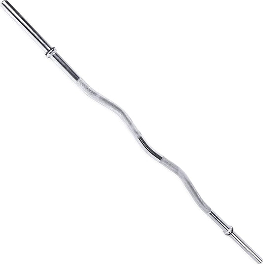 Cap Barbell 47-Inch Standard Solid E-Z Curl Bar