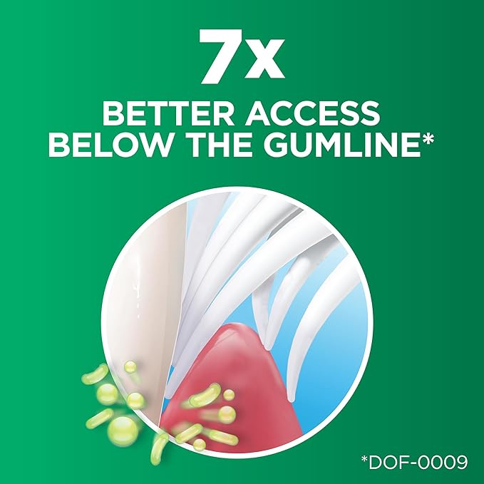 GUM Summit+ Soft Toothbrush, Ultra Fine Tapered Bristles for More Effective Plaque Removal, Extra Soft Toothbrushes for Adults, 1 Count (Pack of 120)