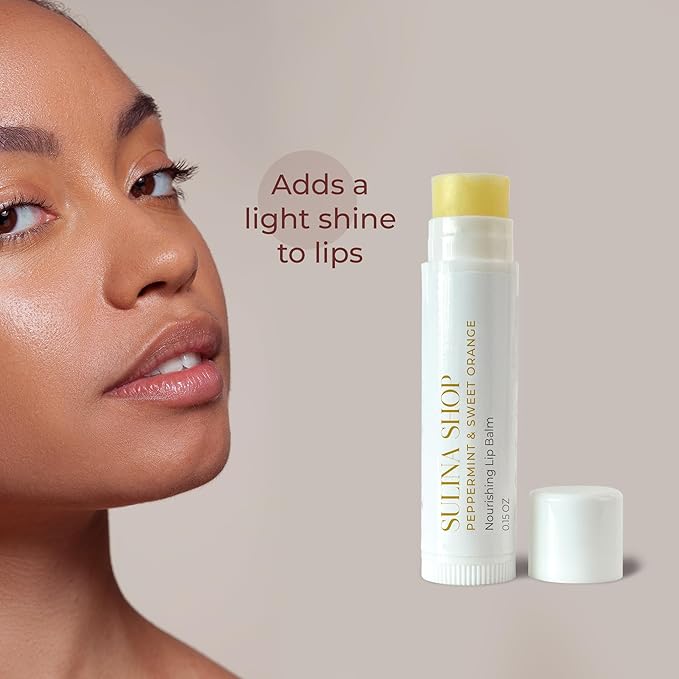 Peppermint Orange Natural Lip Balm -