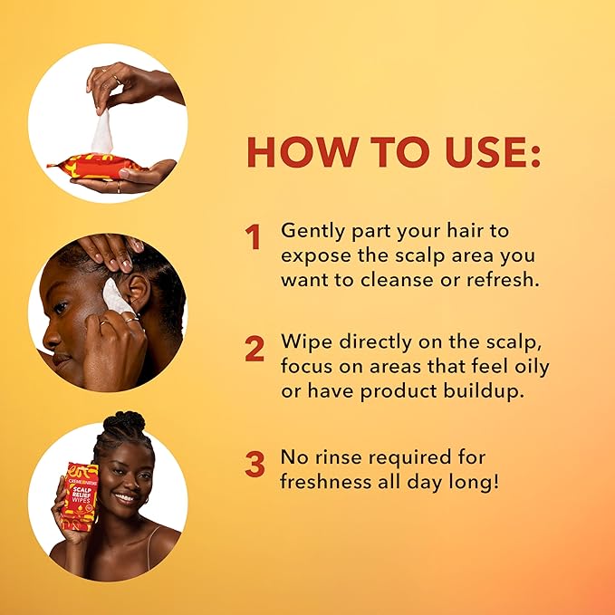 Creme of Nature® Argan Oil from Morrocco Scalp Relief Wipes