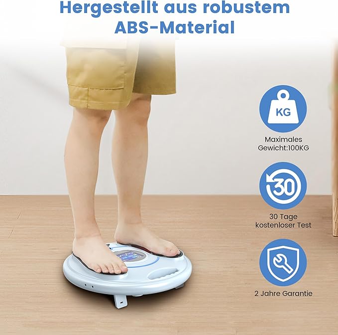 Creliver EMS Foot Massager for Neuropathy, NMES Foot Stmulator with 25 Modes 99 Intensities, Feet Circulation Stimulator for Neuropathy, Plantar Fasciitis, Gifts for Mom Dad