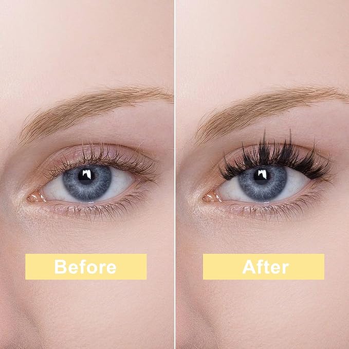 168Pcs Lash Clusters, Natural Manga Eyelash Clusters, C Curl 10-14mm Individual Lashes Eyelash Extension,Large Tray(PL43)