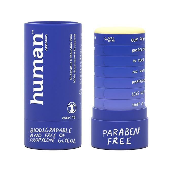 Aluminum Free Deodorant Natural Plant Based Baking Soda Free for Sensitive Skin Long Lasting Vegan Plastic Free Eco Friendly USA Made