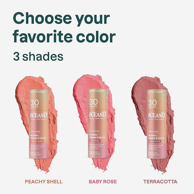 ATTITUDE Oceanly Tinted Lip Balm