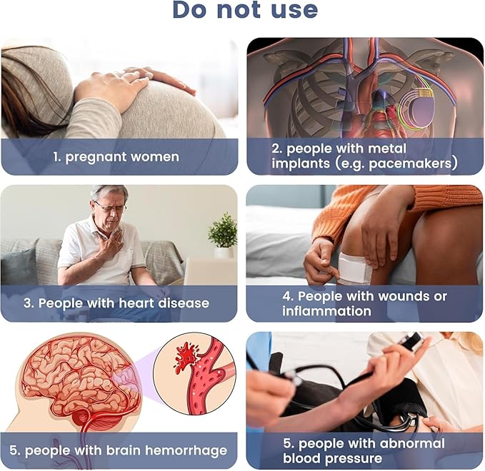 Creliver Foot Nerve Muscle Stimulator Pro, TENS & EMS Foot Massager for Neuropathy, Circulation and Body Pain Relief, Electric Feet Legs Blood Circulation Machine, FSA or HSA Eligible