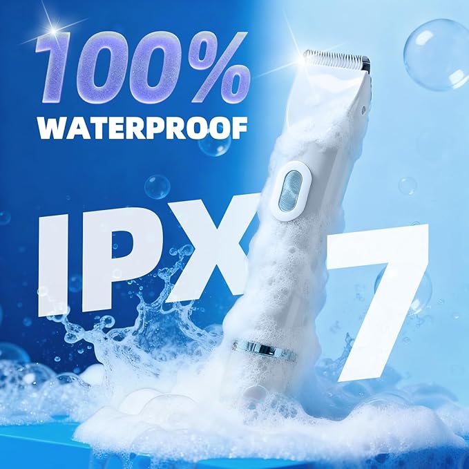 Upgrade 2-in-1 Bikini Trimmer for Women - IPX7 Waterproof & Gentle Electric Razors for Bikini Line, Legs, Underarms, Face - Portable Cordless Body Shaver for Trip, Ideal Women's Gift