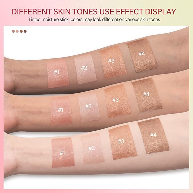 Cream Bronzer Stick,Contour Stick Facial Contouring Stick,Long Lasting