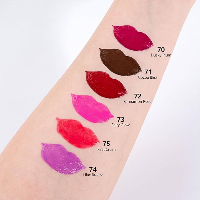 ilembane Purple Moisturizing Lipstick – Hydrating Long-Lasting Cream Lip Balm for Dry Lips, Soft Lilac Glossy Tint, Waterproof, All-Day Wear (Lilac Breeze)