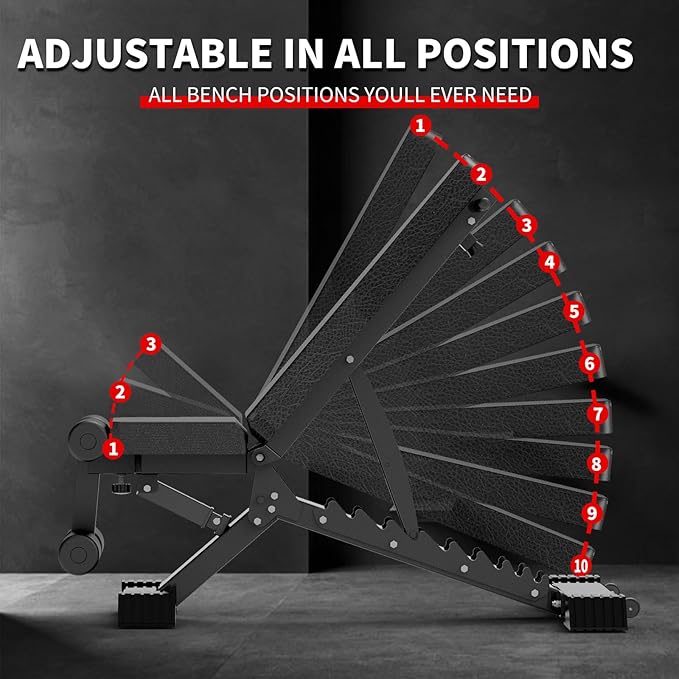 Adjustable Weight Bench 1100 LB