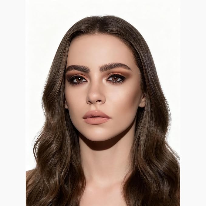 Eyeshadow Stick Nude Taupe Shimmer Eyeshadow Long-Lasting Waterproof Eye Brightener Pencil Blendable High Pigmented Eyeliner Makeup for Women (14# Nude Taupe)
