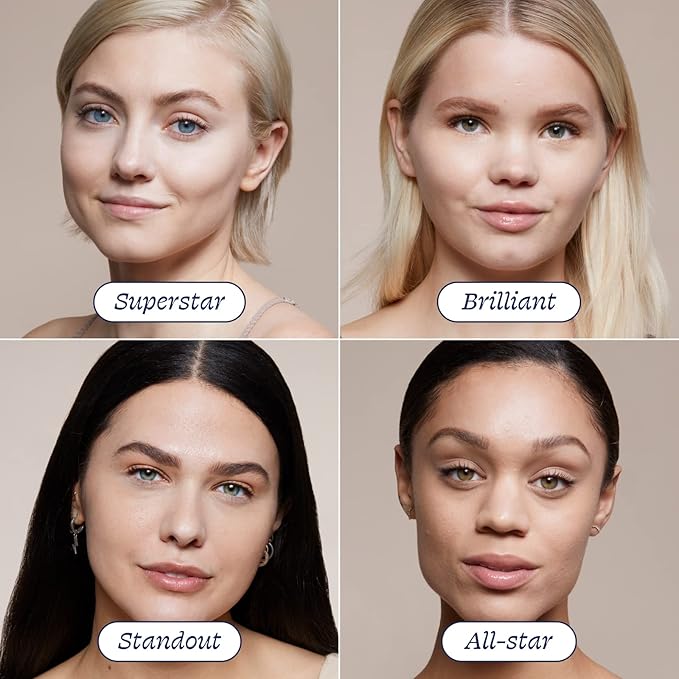 Alleyoop Game Face Concealer Makeup, Lightweight to Medium