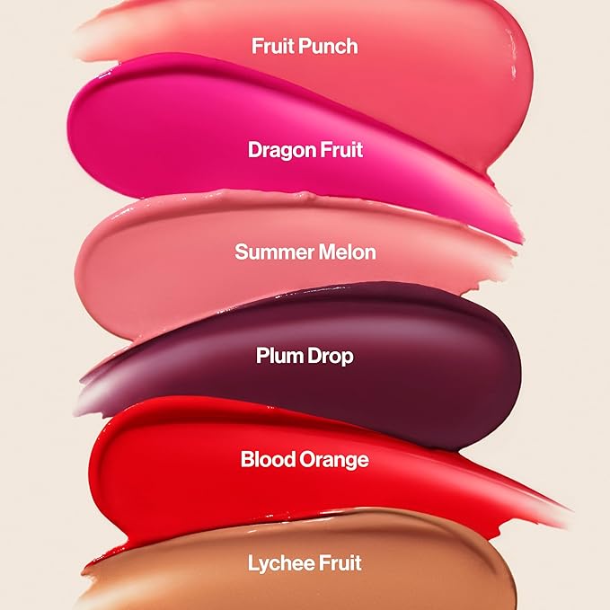 Honest Beauty Moisturizing Vegan Tinted Lip Balm, Antioxidant-Rich, Acai Extracts Avocado Oil, Paraben and Cruelty-Free, Plum Drop
