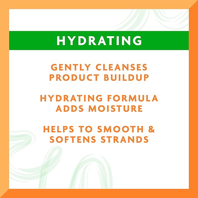 Cantu Avocado Hydrating Sulfate-free Shampoo with Pure Shea Butter, 13.5 oz (Pack of 2)