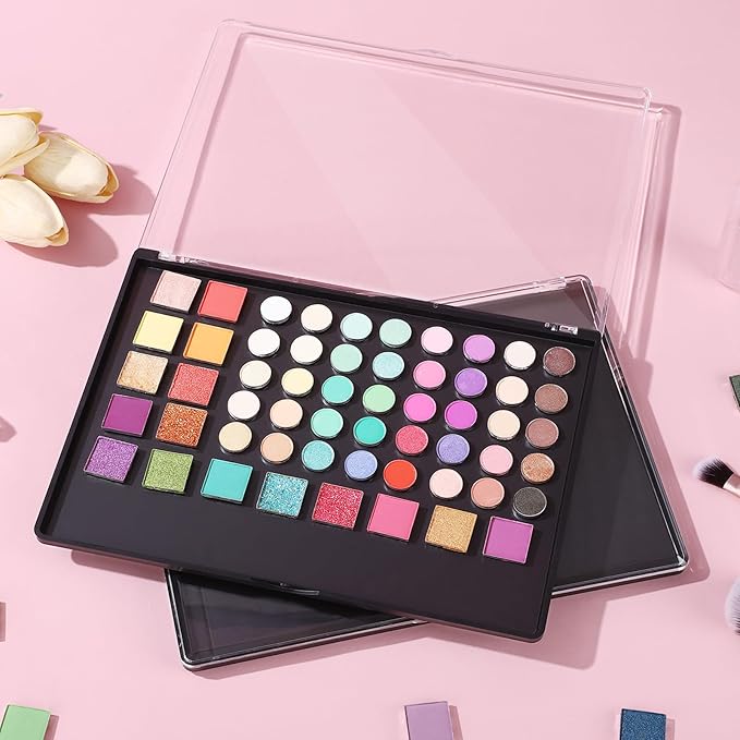 2PCS 9.25"x6.6" Large Empty Magnetic Makeup Palettes, Not