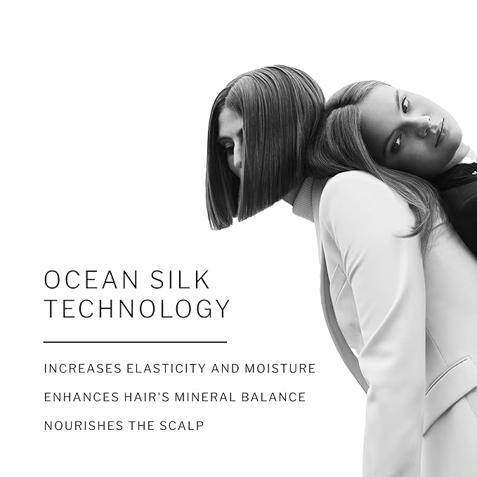 SACHAJUAN Moisturizing Shampoo and Conditioner Set | Ocean Silk Technology & Argan Oil for Deep Hydration | Repair Dry Damaged Hair & Control Frizz | Vegan & Paraben-Free | Set of 2 (8.4 oz)
