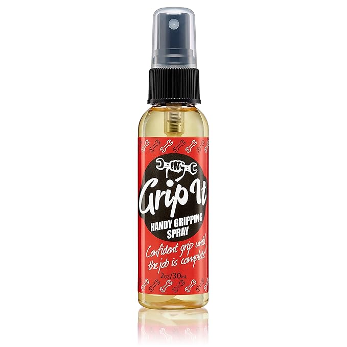 Grip-IT Hand Grip Spray 2 Oz – Pole Grip for Pole Dancing & Aerial Silk Workouts – Overgrip Sticky Spray For Tennis & Pickleball - Training Aid - Chalkless Solution for Weight Lifters