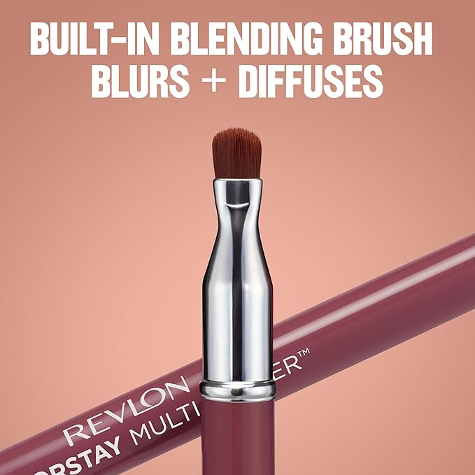 Revlon ColorStay Multi-Liner, Creamy Formula, Multiuse For Lips, Eyes & Face, Precision Brush for Easy Blending, 007 As Is