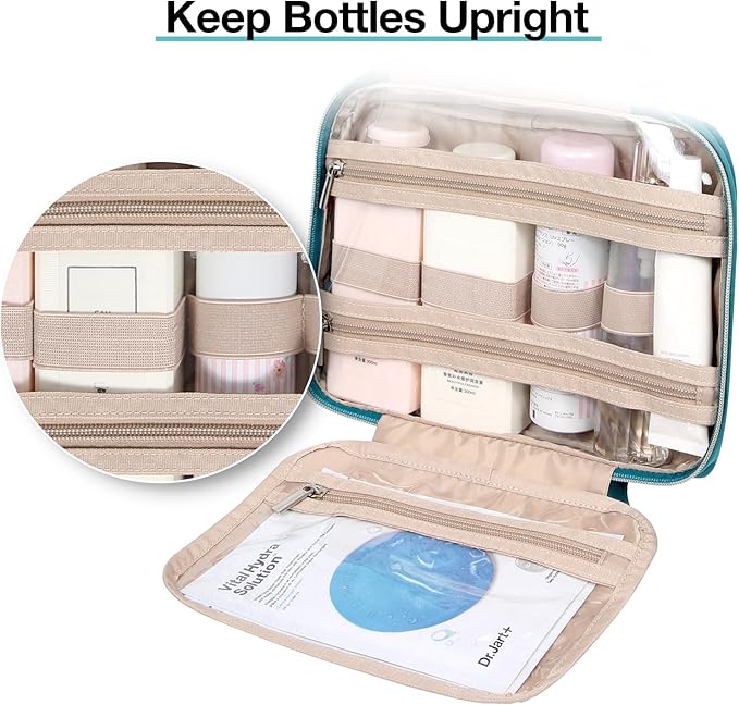 Bagsmart toiletry bag hanging travel