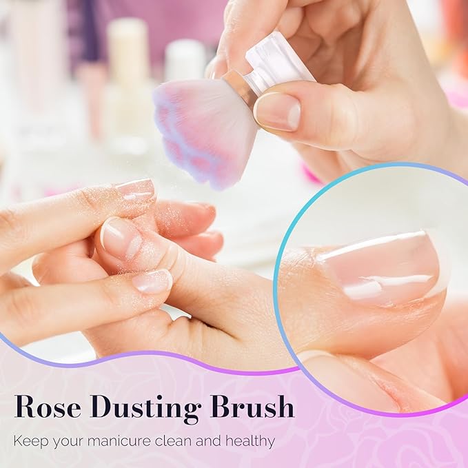 MelodySusie Nail Art Dusting Brush,Dust